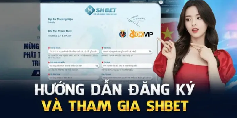 Thực hiện theo hướng dẫn để có thể tạo tài khoản nhanh chóng
